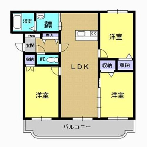 北海道北見市常盤町6丁目 北見駅 3LDK マンション 賃貸物件詳細