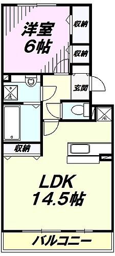 埼玉県狭山市広瀬１丁目 狭山市駅 1LDK アパート 賃貸物件詳細