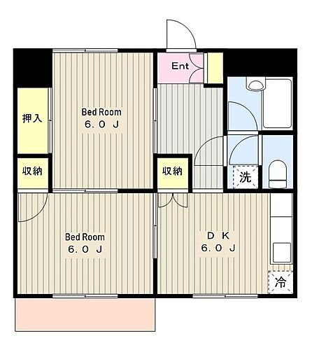 神奈川県伊勢原市高森6丁目1581-7 愛甲石田駅 2DK マンション 賃貸物件詳細