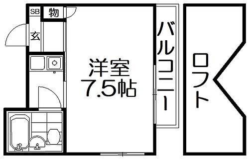 大阪府寝屋川市香里南之町 香里園駅 1K マンション 賃貸物件詳細