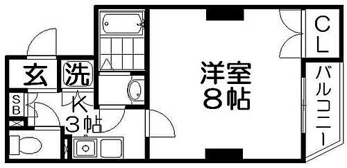 大阪府寝屋川市香里新町 香里園駅 1K マンション 賃貸物件詳細