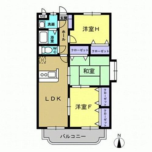 栃木県栃木市平柳町1丁目 新栃木駅 3LDK マンション 賃貸物件詳細