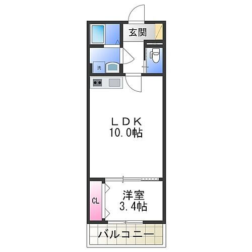 大阪府堺市西区浜寺石津町西4丁 石津川駅 1LDK アパート 賃貸物件詳細