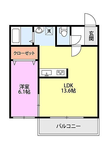 新潟県新潟市北区葛塚4377-1 豊栄駅 1LDK マンション 賃貸物件詳細