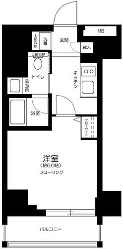 東京都港区芝1丁目 浜松町駅 1K マンション 賃貸物件詳細
