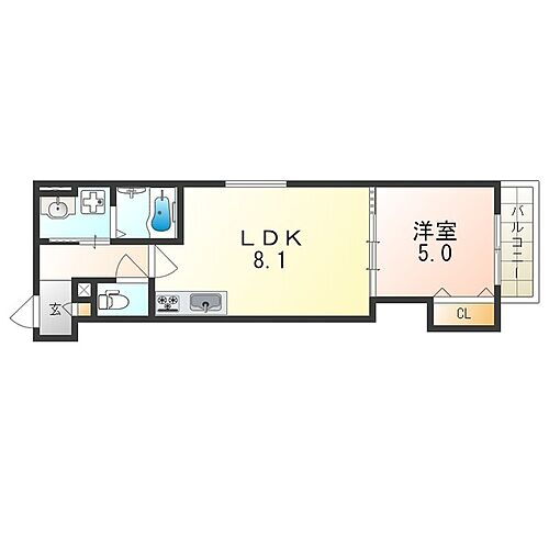 大阪府大阪市平野区瓜破3丁目 喜連瓜破駅 1LDK アパート 賃貸物件詳細