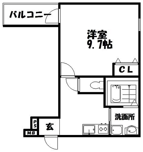 大阪府枚方市牧野阪1丁目 牧野駅 1K アパート 賃貸物件詳細