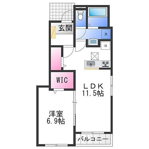 大阪府松原市松ケ丘2丁目 河内松原駅 1LDK アパート 賃貸物件詳細