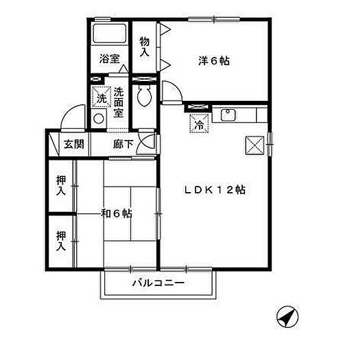 宮崎県宮崎市佐土原町上田島 2LDK アパート 賃貸物件詳細