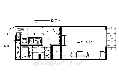 京都府京田辺市河原御影 新田辺駅 1K アパート 賃貸物件詳細