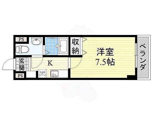 大阪府高槻市高槻町13番18号 高槻市駅 1K マンション 賃貸物件詳細