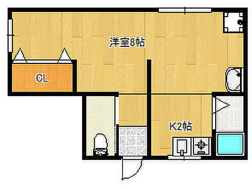 大阪府四條畷市岡山2丁目 忍ケ丘駅 1K マンション 賃貸物件詳細