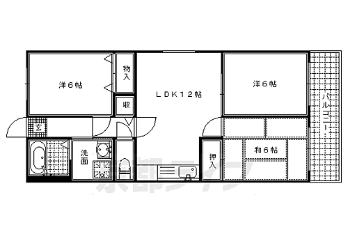 京都府京都市伏見区深草鞍ケ谷 藤森駅 3LDK マンション 賃貸物件詳細