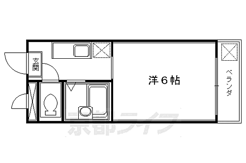 京都府京都市伏見区深草西浦町2丁目 龍谷大前深草駅 1K マンション 賃貸物件詳細