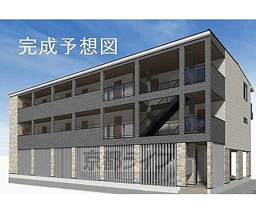京都府京都市伏見区向島二ノ丸町 3階建 