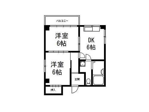 京都府京都市伏見区向島中之町 観月橋駅 2DK マンション 賃貸物件詳細