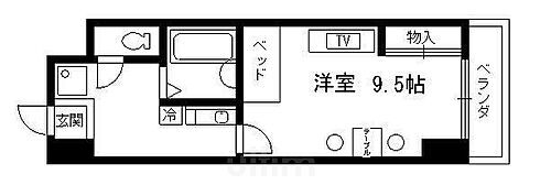 レオパレス三井田 9階 1K 賃貸物件詳細