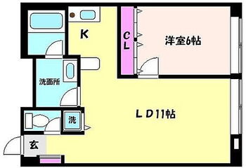  屋内駐車場1台付きの家賃です