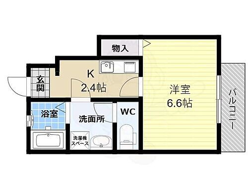 大阪府富田林市若松町4丁目 富田林駅 1K アパート 賃貸物件詳細