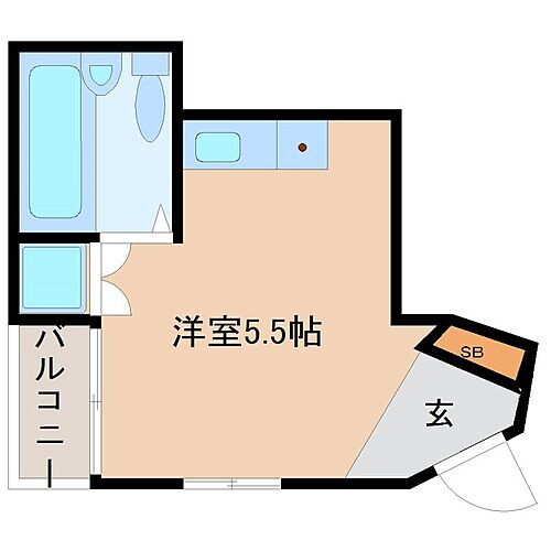 昭和通１丁目貸家 1K 賃貸物件詳細