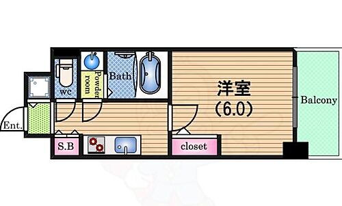 大阪府大阪市西区南堀江2丁目1番3号 西大橋駅 1K マンション 賃貸物件詳細