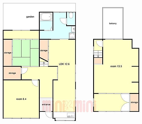 兵庫県西宮市津門綾羽町 賃貸一戸建て