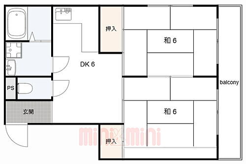 兵庫県尼崎市戸ノ内町２丁目 賃貸マンション