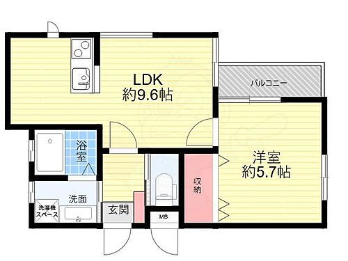 兵庫県川西市小戸3丁目 絹延橋駅 1LDK アパート 賃貸物件詳細