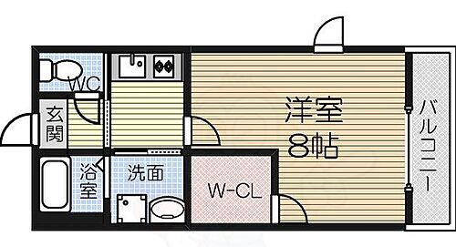 大阪府堺市西区津久野町3丁29番15号 津久野駅 1K アパート 賃貸物件詳細