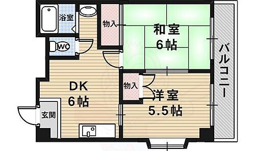 京都府京都市右京区嵯峨天龍寺椎野町 嵯峨嵐山駅 2DK マンション 賃貸物件詳細