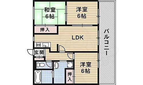 大阪府茨木市桑田町 茨木市駅 3LDK マンション 賃貸物件詳細