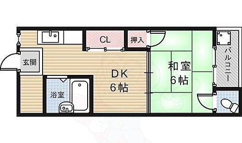 天神マンション 1階 1DK 賃貸物件詳細