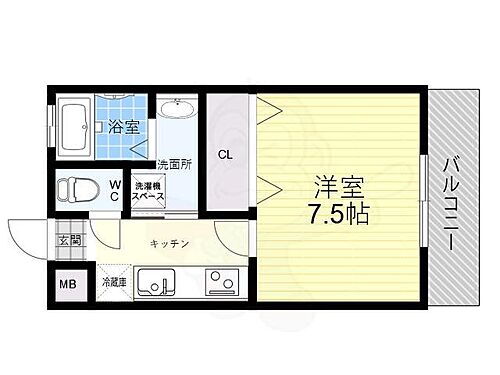 カンタービレ 2階 1K 賃貸物件詳細