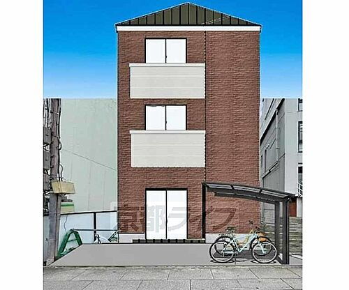 京都府京都市北区上賀茂岩ケ垣内町 3階建 