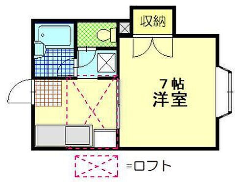 秋田県秋田市東通仲町 秋田駅 1K アパート 賃貸物件詳細