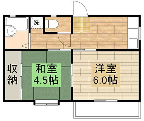 パセオアオキ 2階 2DK 賃貸物件詳細