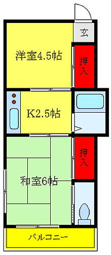 東京都北区王子3丁目1-8 王子神谷駅 2K アパート 賃貸物件詳細