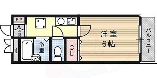 兵庫県神戸市灘区下河原通4丁目3番15号 六甲道駅 1K アパート 賃貸物件詳細