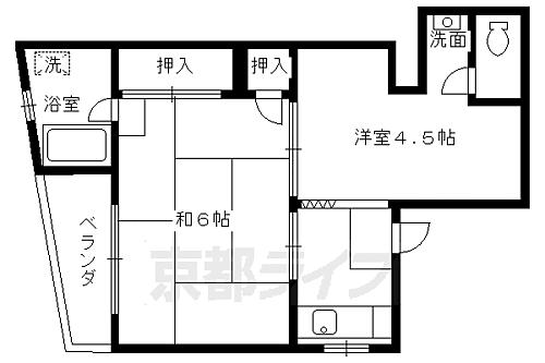 マンション豊栄 2階 2K 賃貸物件詳細