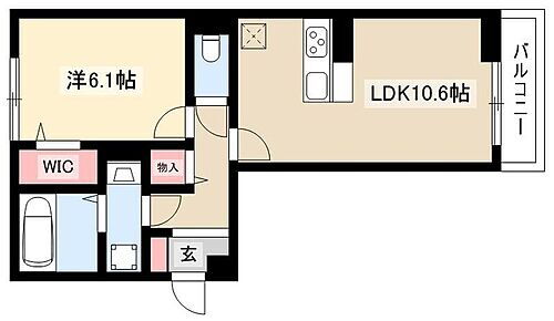 Ｄ－ｒｏｏｍ名駅　Ｂ棟 1階 1LDK 賃貸物件詳細