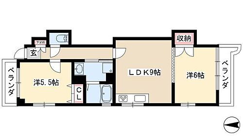 愛知県名古屋市中村区靖国町3丁目58 中村公園駅 2LDK マンション 賃貸物件詳細