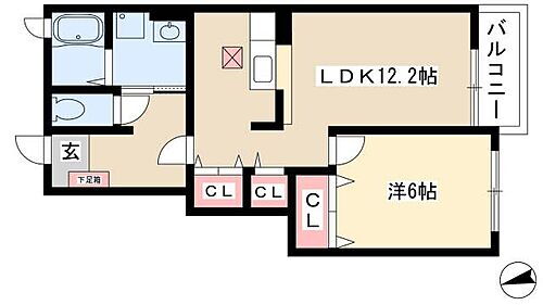 愛知県名古屋市中村区横前町104 八田駅 1LDK アパート 賃貸物件詳細