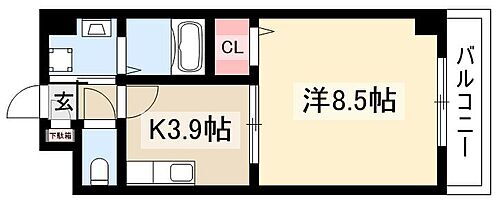 愛知県名古屋市中村区北畑町２丁目 黄金駅 1K マンション 賃貸物件詳細