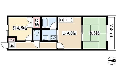 愛知県名古屋市中村区佐古前町18-51 本陣駅 2DK マンション 賃貸物件詳細