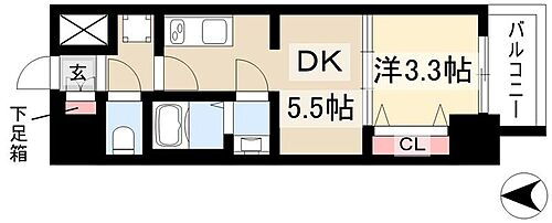 愛知県名古屋市中村区太閤通7丁目11 中村公園駅 1DK マンション 賃貸物件詳細