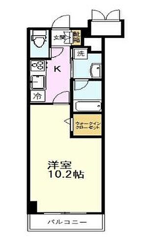 東京都立川市錦町１丁目 西国立駅 1K マンション 賃貸物件詳細