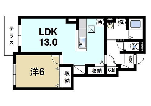 京都府木津川市木津町瓦谷 木津駅 1LDK アパート 賃貸物件詳細