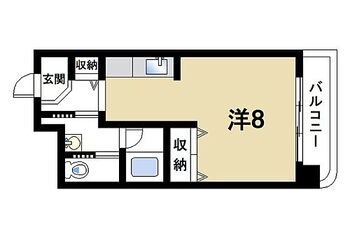  風通しの良い間取りです