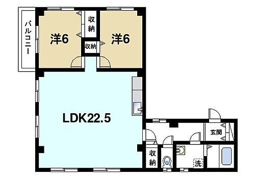 奈良県奈良市下御門町 近鉄奈良駅 2LDK マンション 賃貸物件詳細