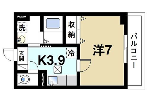 奈良県奈良市法華寺町 新大宮駅 1K アパート 賃貸物件詳細